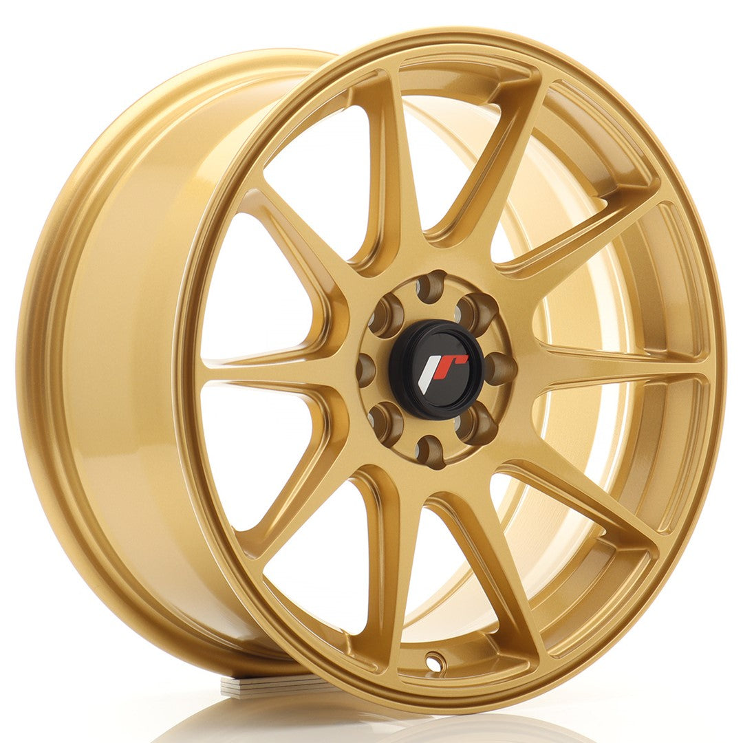 Japan Racing JR11 Alloy Wheel 16" x 7" ET25 4x100, 4x108 - Gold
