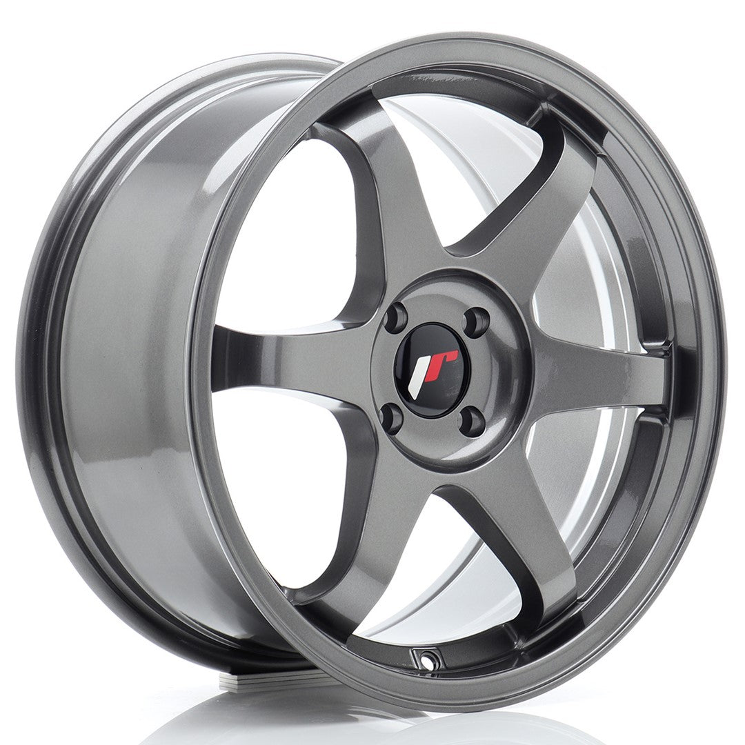 Japan Racing JR3 Alloy Wheel 17" x 8" ET35 4x114.3 - Gun metal