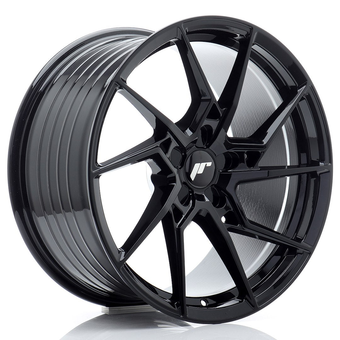 Japan Racing JR33 Alloy Wheel 19" x 9,5" ET20, 21, 22, 23, 24, 25, 26, 27, 28, 29, 30, 31, 32, 33, 34, 35, 36, 37, 38, 39, 40, 41, 42, 43, 44, 45 5x100, 5x105, 5x108, 5x110, 5x112, 5x114.3, 5x115, 5x118, 5x120, 5x120.65, 5x127, 5x130 - Black