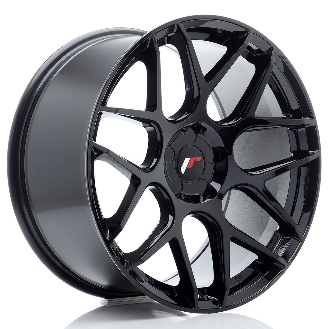 Japan Racing JR18 Alloy Wheel 19" x 9,5" ET20, 21, 22, 23, 24, 25, 26, 27, 28, 29, 30, 31, 32, 33, 34, 35, 36, 37, 38, 39, 40, 41, 42 5x100, 5x105, 5x108, 5x110, 5x112, 5x114.3, 5x115, 5x118, 5x120 - Black