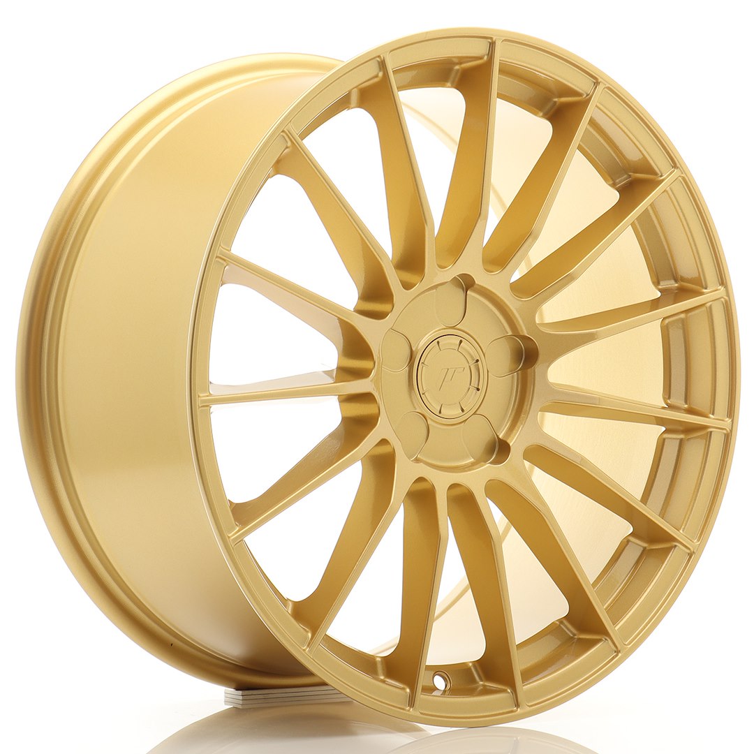 Japan Racing SL-05 Alloy Wheel 18" x 8" ET20, 21, 22, 23, 24, 25, 26, 27, 28, 29, 30, 31, 32, 33, 34, 35, 36, 37, 38, 39, 40 5x100, 5x105, 5x108, 5x110, 5x112, 5x114.3, 5x115, 5x118, 5x120 - Gold