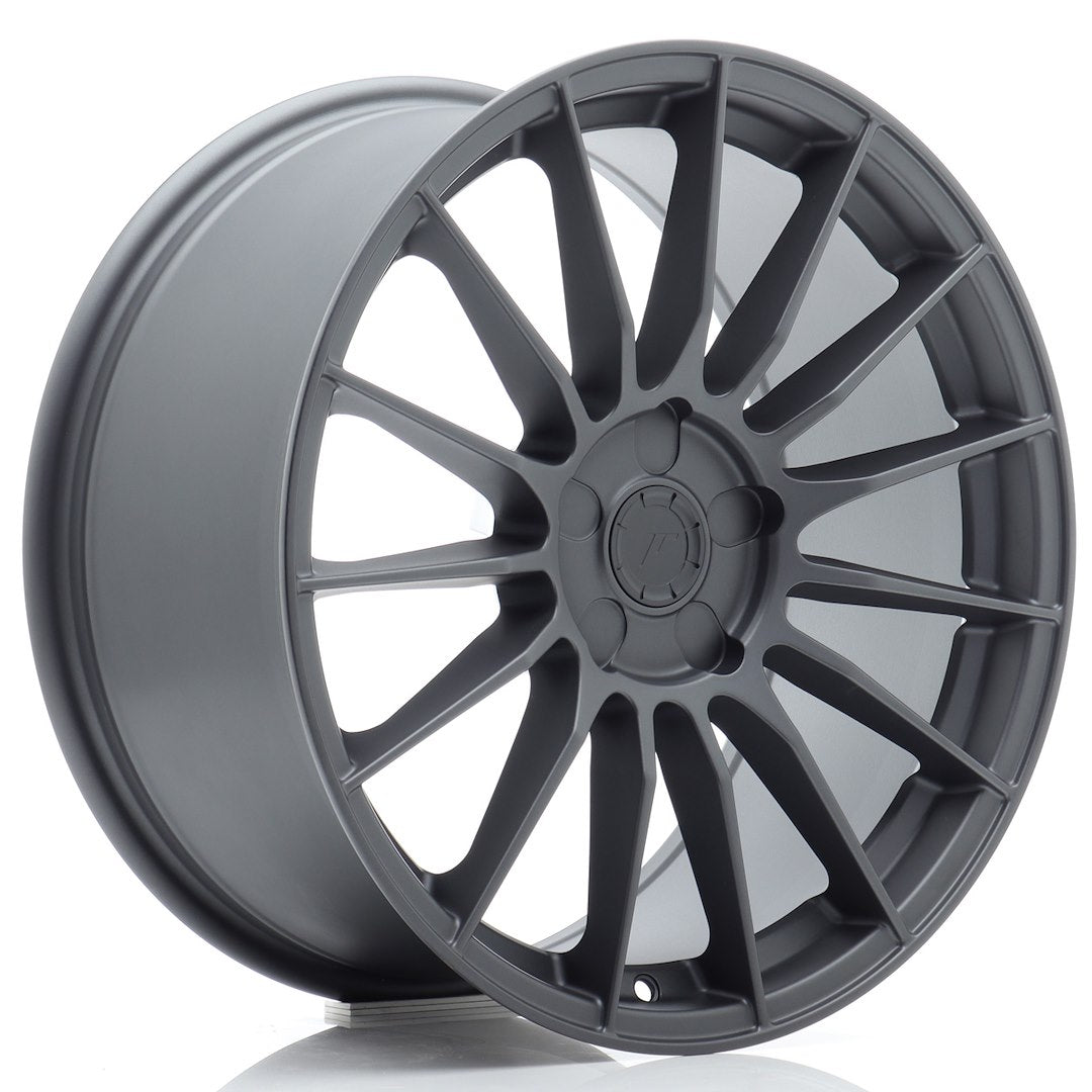 Japan Racing SL-05 Alloy Wheel 18" x 8" ET20, 21, 22, 23, 24, 25, 26, 27, 28, 29, 30, 31, 32, 33, 34, 35, 36, 37, 38, 39, 40 5x100, 5x105, 5x108, 5x110, 5x112, 5x114.3, 5x115, 5x118, 5x120 - Gun metal