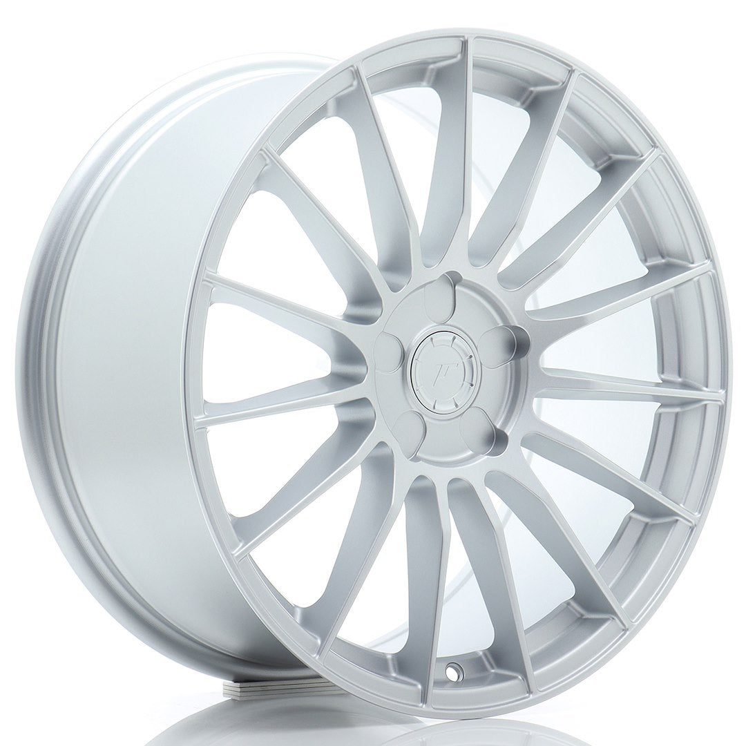 Japan Racing SL-05 Alloy Wheel 18" x 8" ET20, 21, 22, 23, 24, 25, 26, 27, 28, 29, 30, 31, 32, 33, 34, 35, 36, 37, 38, 39, 40 5x100, 5x105, 5x108, 5x110, 5x112, 5x114.3, 5x115, 5x118, 5x120 - Silver