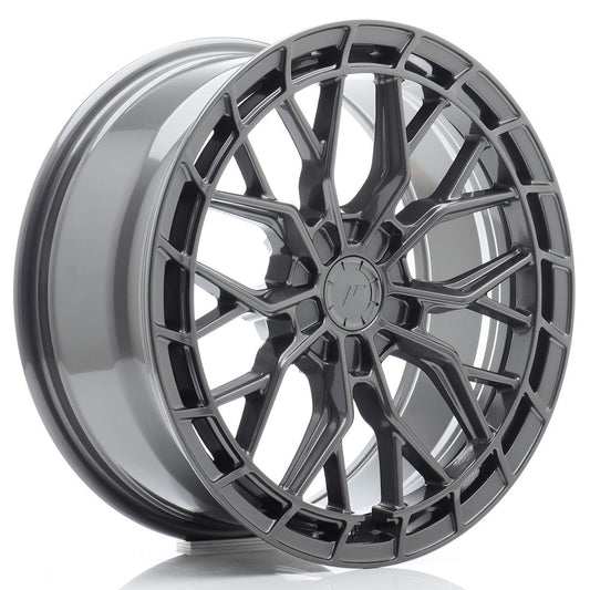 Japan Racing JR48 Alloy Wheel 18" x 8" ET20, 21, 22, 23, 24, 25, 26, 27, 28, 29, 30, 31, 32, 33, 34, 35, 36, 37, 38, 39, 40, 41, 42, 43, 44, 45 5x100, 5x105, 5x108, 5x110, 5x112, 5x114.3, 5x115, 5x118, 5x120 - Hyper Gray