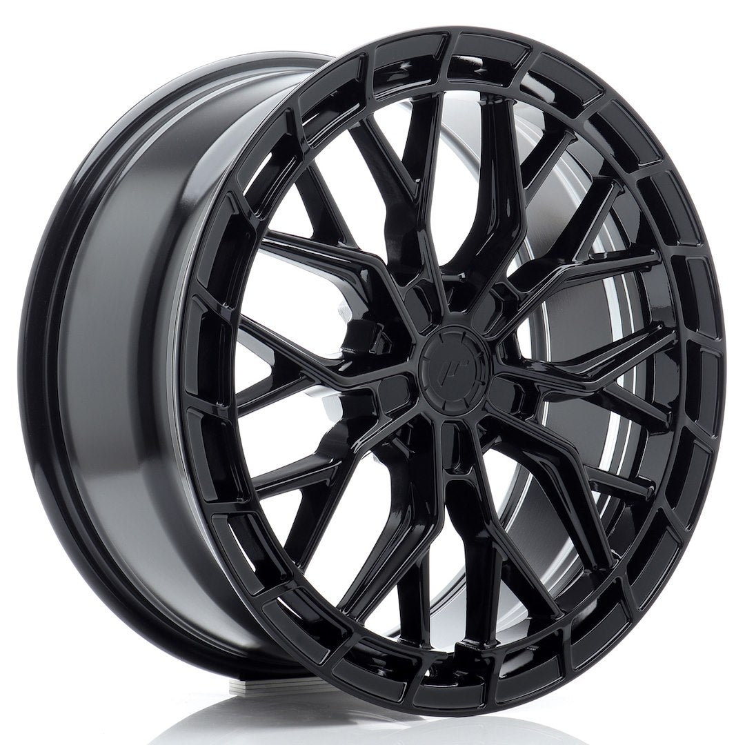 Japan Racing JR48 Alloy Wheel 19" x 8,5" ET20, 21, 22, 23, 24, 25, 26, 27, 28, 29, 30, 31, 32, 33, 34, 35, 36, 37, 38, 39, 40, 41, 42, 43, 44, 45 5x100, 5x105, 5x108, 5x110, 5x112, 5x114.3, 5x115, 5x118, 5x120 - Black