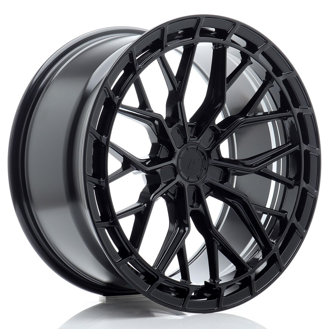 Japan Racing JR48 Alloy Wheel 19" x 9,5" ET20, 21, 22, 23, 24, 25, 26, 27, 28, 29, 30, 31, 32, 33, 34, 35, 36, 37, 38, 39, 40, 41, 42, 43, 44, 45 5x100, 5x105, 5x108, 5x110, 5x112, 5x114.3, 5x115, 5x118, 5x120 - Black