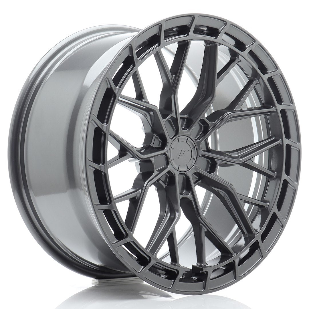 Japan Racing JR48 Alloy Wheel 19" x 9,5" ET20, 21, 22, 23, 24, 25, 26, 27, 28, 29, 30, 31, 32, 33, 34, 35, 36, 37, 38, 39, 40, 41, 42, 43, 44, 45 5x100, 5x105, 5x108, 5x110, 5x112, 5x114.3, 5x115, 5x118, 5x120 - Hyper Gray