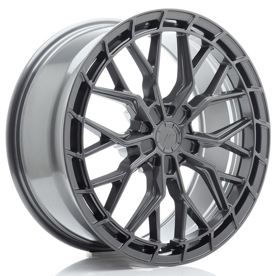 Japan Racing JR48 Alloy Wheel 20" x 9" ET20, 21, 22, 23, 24, 25, 26, 27, 28, 29, 30, 31, 32, 33, 34, 35, 36, 37, 38, 39, 40, 41, 42, 43, 44, 45, 46, 47, 48, 49, 50, 51 5x108, 5x110, 5x112, 5x114.3, 5x115, 5x118, 5x120, 5x120.65, 5x127, 5x130 - Hyper Gray