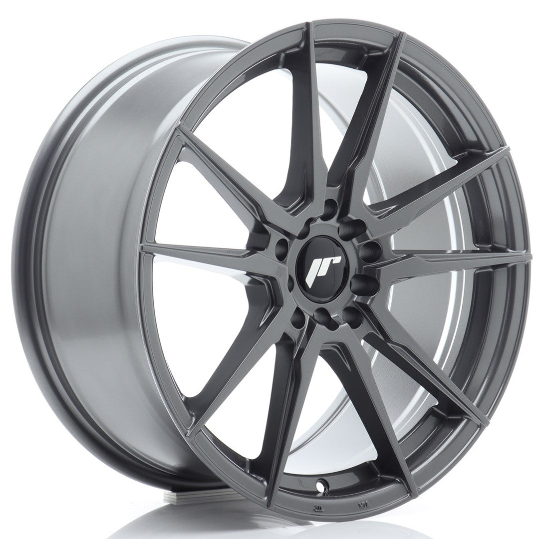 Japan Racing JR21 Alloy Wheel 18" x 8,5" ET45 5x112, 5x114.3 - Hyper Gray