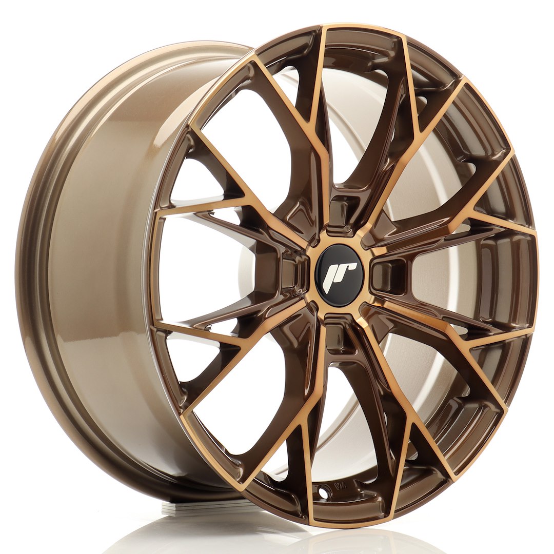 Japan Racing JR49 Alloy Wheel 17" x 8" ET20, 21, 22, 23, 24, 25, 26, 27, 28, 29, 30, 31, 32, 33, 34, 35, 36, 37, 38, 39, 40 4x100, 4x108, 4x110, 4x114.3 - Bronze