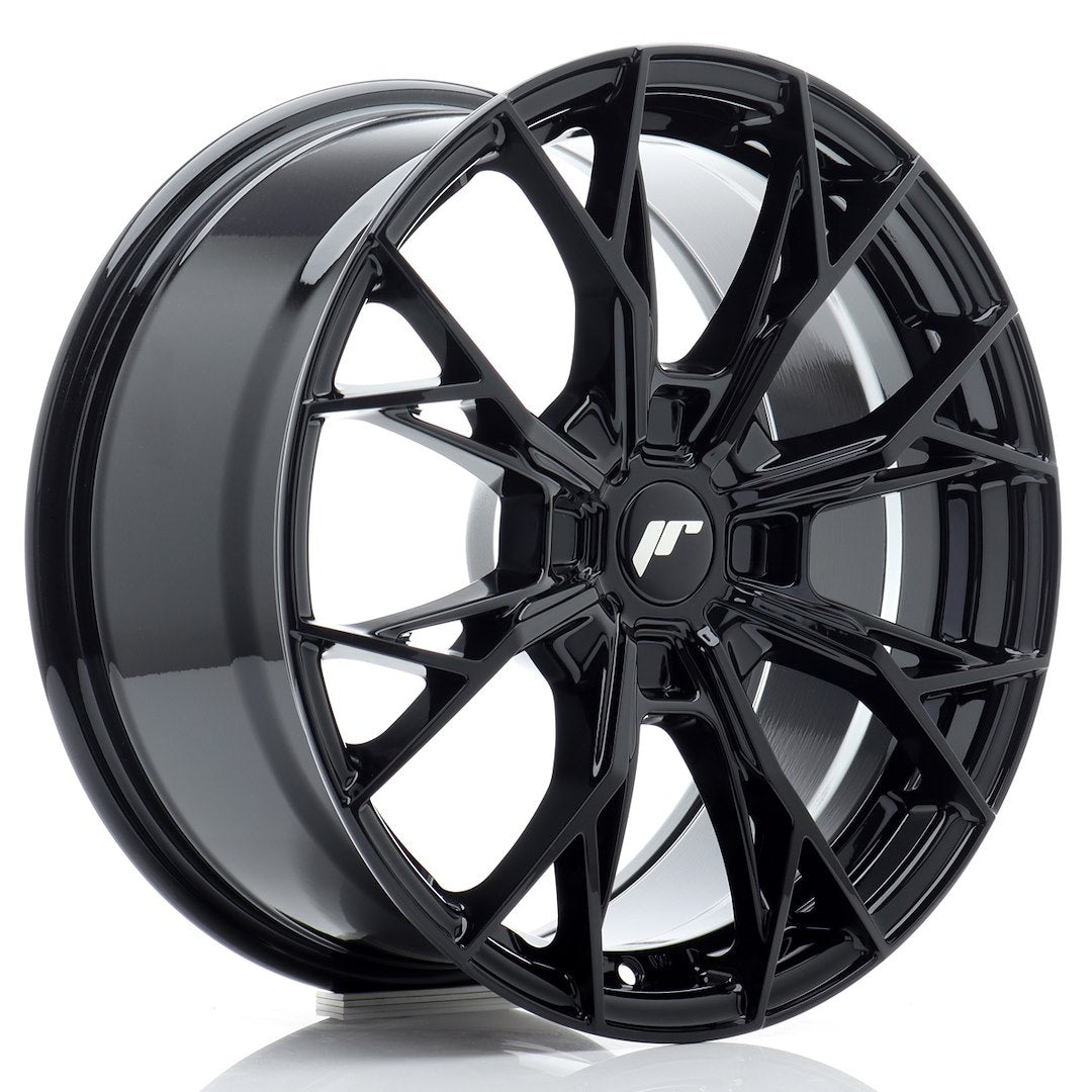 Japan Racing JR49 Alloy Wheel 17" x 8" ET20, 21, 22, 23, 24, 25, 26, 27, 28, 29, 30, 31, 32, 33, 34, 35, 36, 37, 38, 39, 40 4x100, 4x108, 4x110, 4x114.3 - Black