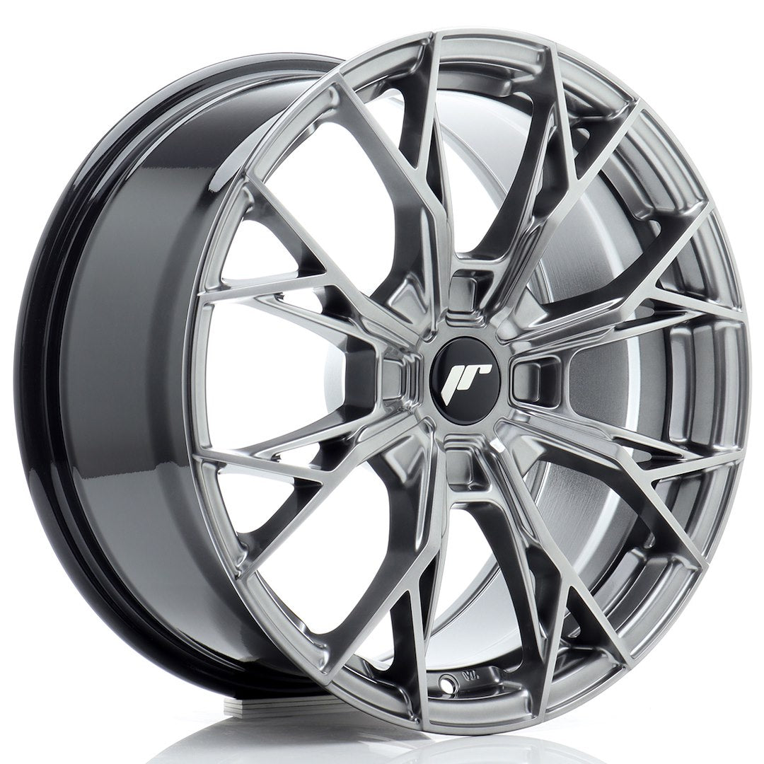 Japan Racing JR49 Alloy Wheel 17" x 8" ET20, 21, 22, 23, 24, 25, 26, 27, 28, 29, 30, 31, 32, 33, 34, 35, 36, 37, 38, 39, 40 4x100, 4x108, 4x110, 4x114.3 - Hyper Black