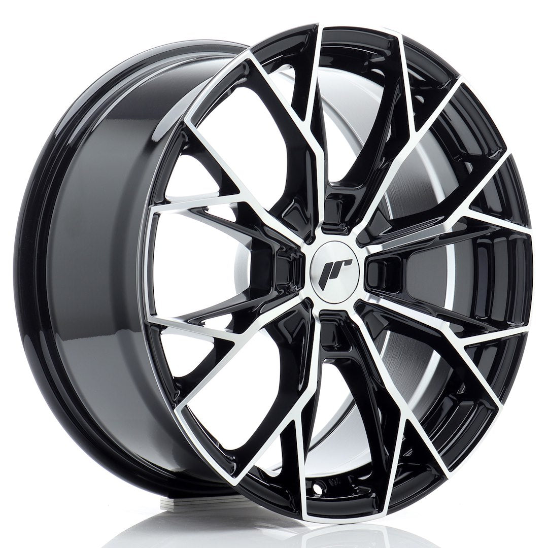 Japan Racing JR49 Alloy Wheel 17" x 8" ET20, 21, 22, 23, 24, 25, 26, 27, 28, 29, 30, 31, 32, 33, 34, 35, 36, 37, 38, 39, 40 4x100, 4x108, 4x110, 4x114.3 - Black