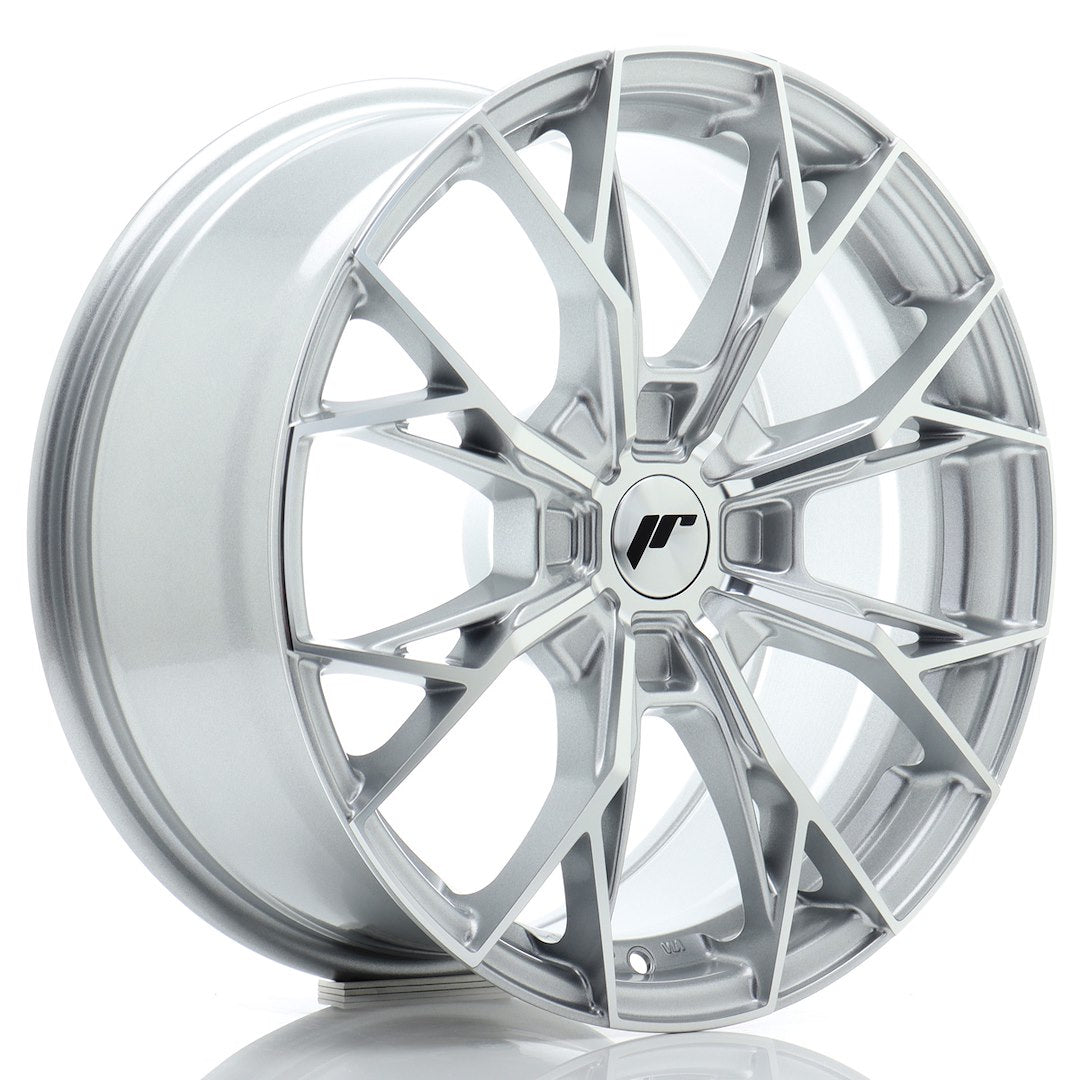 Japan Racing JR49 Alloy Wheel 17" x 8" ET20, 21, 22, 23, 24, 25, 26, 27, 28, 29, 30, 31, 32, 33, 34, 35, 36, 37, 38, 39, 40 4x100, 4x108, 4x110, 4x114.3 - Silver