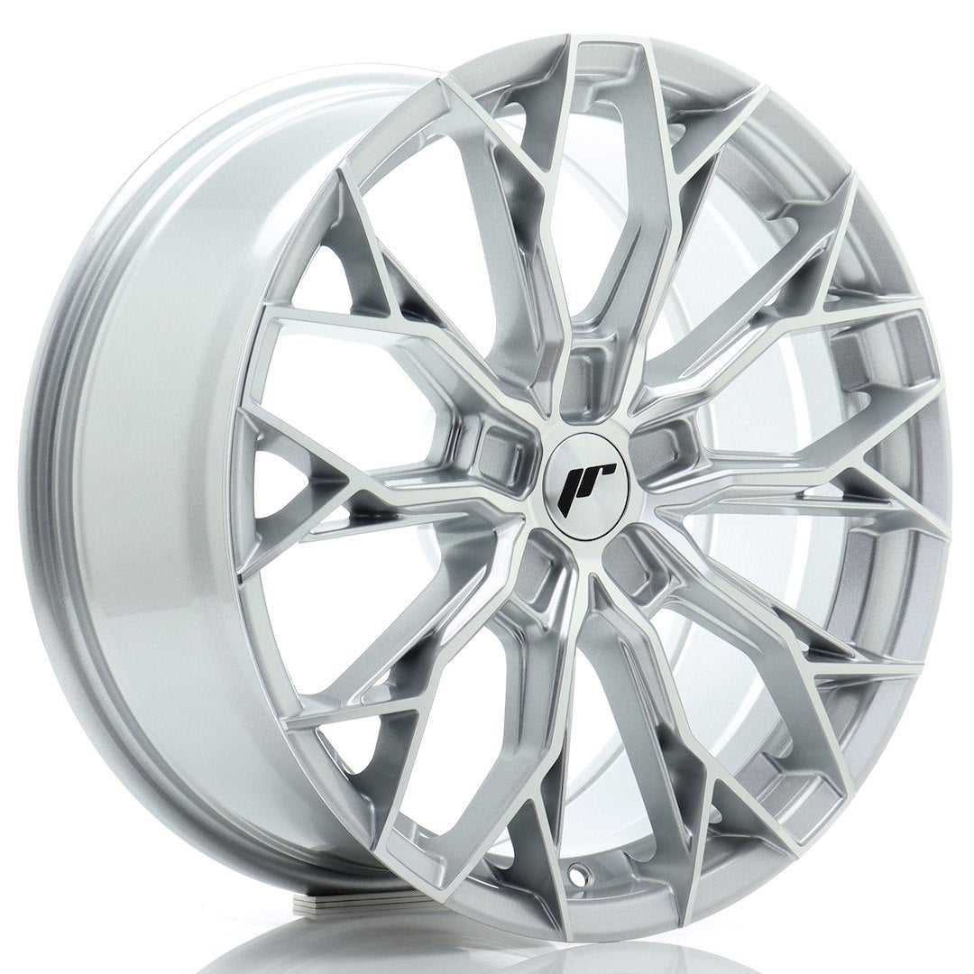 Japan Racing JR49 Alloy Wheel 18" x 8" ET20, 21, 22, 23, 24, 25, 26, 27, 28, 29, 30, 31, 32, 33, 34, 35, 36, 37, 38, 39, 40, 41, 42 5x100, 5x105, 5x108, 5x110, 5x112, 5x114.3, 5x115, 5x118, 5x120 - Silver