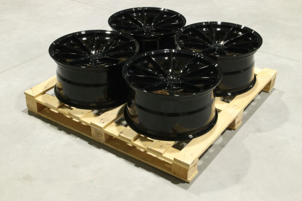Japan Racing Complete Sets Alloy Wheel 20" x 10" ET45 5x112 - Silver