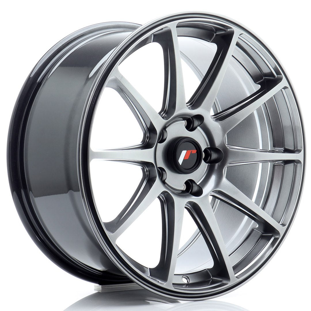 Japan Racing JR11 Alloy Wheel 18" x 8,5" ET20 5x120 - Hyper Black