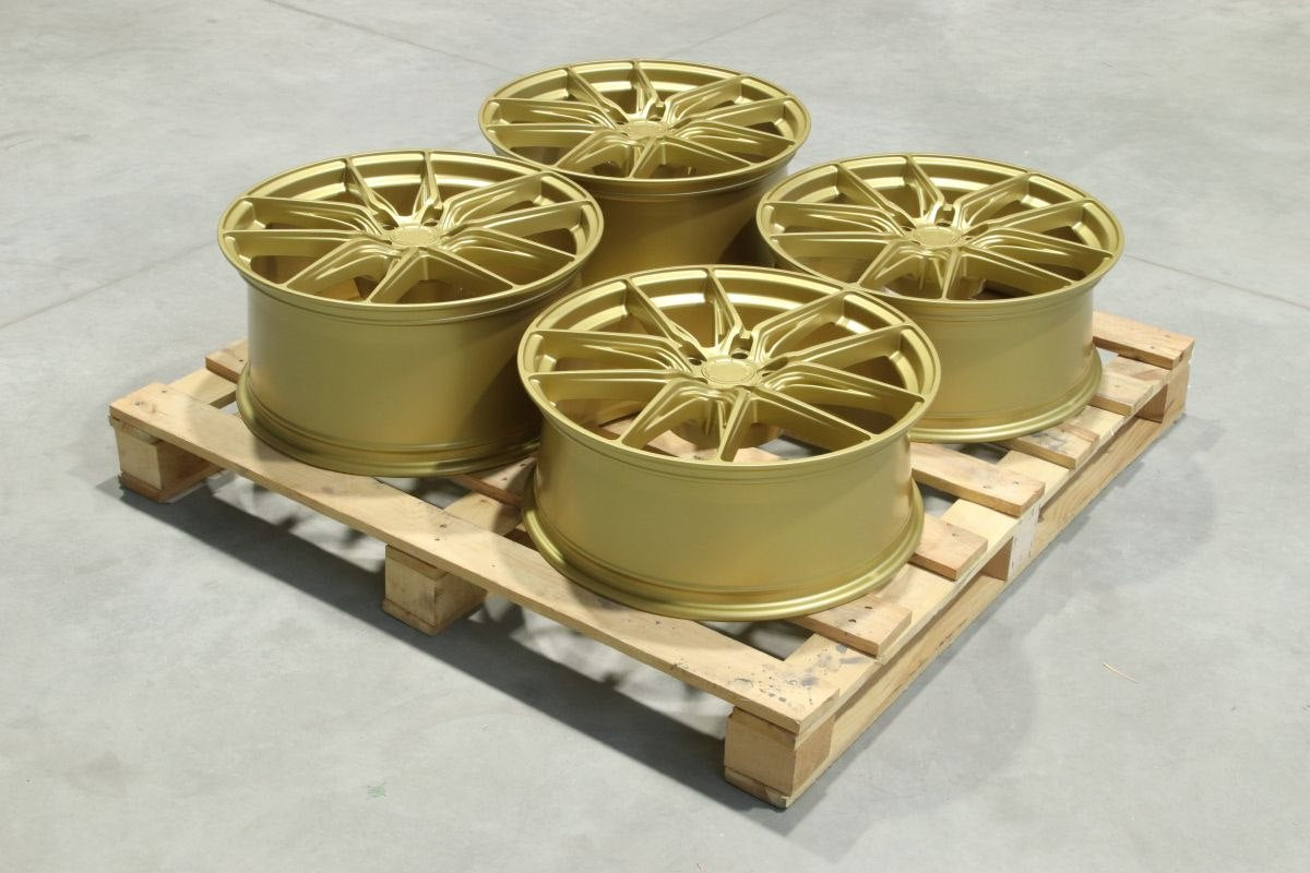 Japan Racing Complete Sets Alloy Wheel 20" x 9,5";8" ET20, 28 5x112 - Gold
