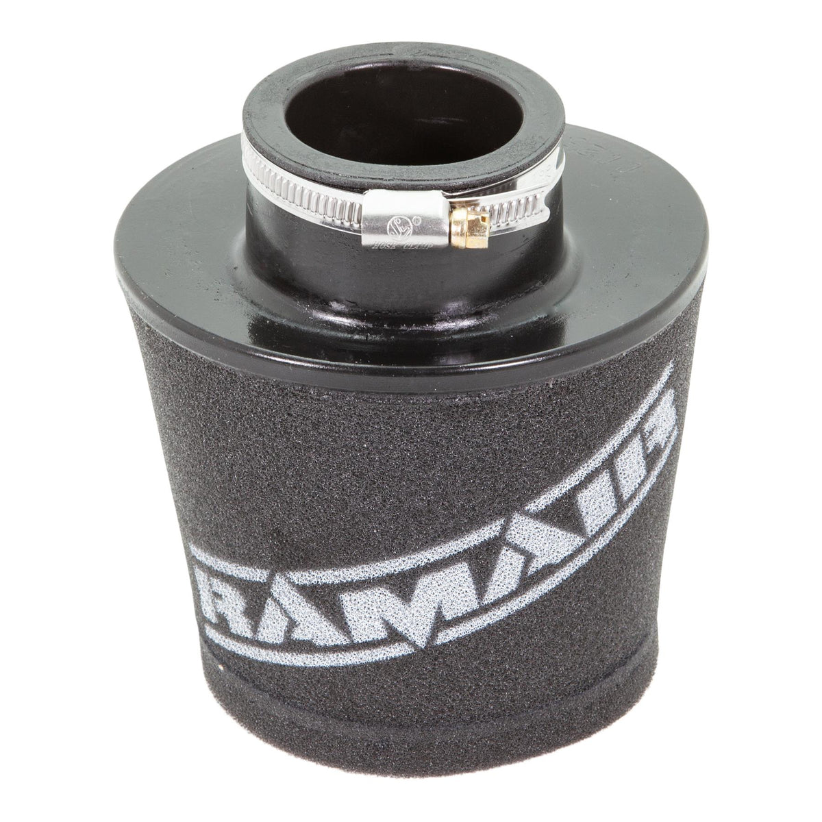 Ramair Cone air filter - Universal - 70mm ID Neck - Offset - Length 128mm