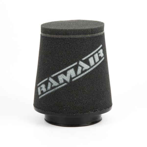 Ramair Cone air filter - Universal - 80mm ID Neck - Offset - Length 157mm