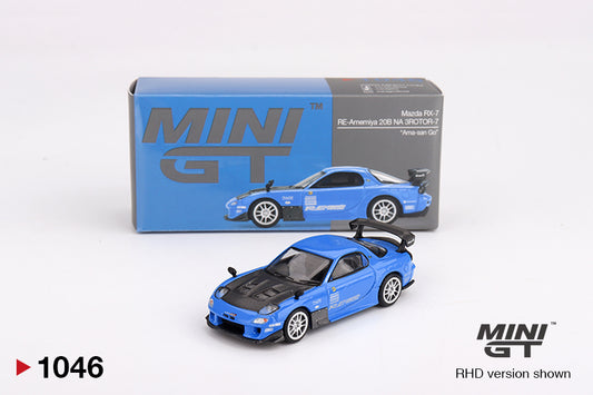 Mazda RX7 RE-Amemiya 20B NA 3ROTOR-7 “Ama-san Go” Mini GT