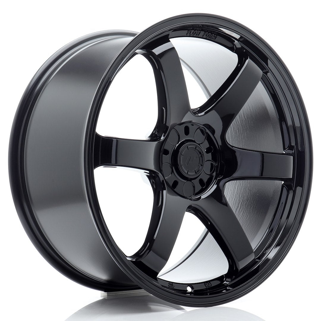 Japan Racing SL-03 Alloy Wheel 20" x 10,5" ET15, 16, 17, 18, 19, 20, 21, 22, 23, 24, 25, 26, 27, 28, 29, 30, 31, 32, 33, 34, 35, 36, 37, 38, 39, 40, 41, 42, 43, 44, 45, 46, 47, 48, 49, 50 5x108, 5x110, 5x112, 5x114.3, 5x115, 5x118, 5x120 - Black