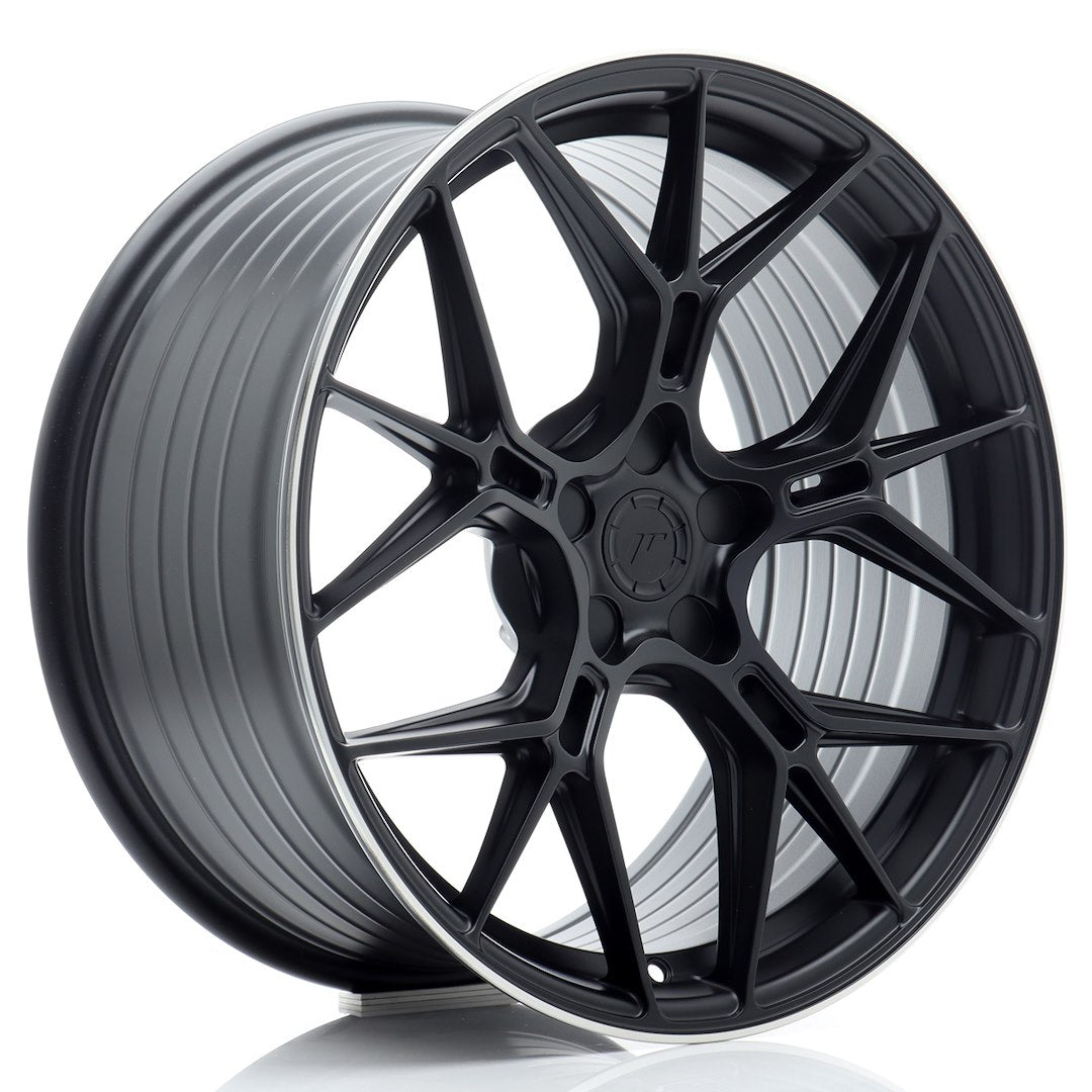 Japan Racing JR51 Alloy Wheel 19" x 9,5" ET20, 21, 22, 23, 24, 25, 26, 27, 28, 29, 30, 31, 32, 33, 34, 35, 36, 37, 38, 39, 40, 41, 42, 43, 44, 45 5x100, 5x105, 5x108, 5x110, 5x112, 5x114.3, 5x115, 5x118, 5x120 - Black