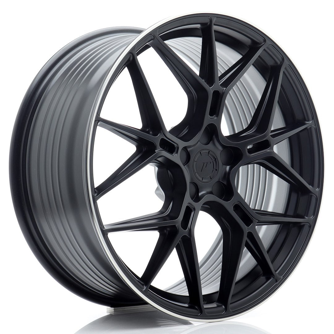 Japan Racing JR51 Alloy Wheel 20" x 9" ET20, 21, 22, 23, 24, 25, 26, 27, 28, 29, 30, 31, 32, 33, 34, 35, 36, 37, 38, 39, 40, 41, 42, 43, 44, 45, 46, 47, 48, 49, 50, 51 5x108, 5x110, 5x112, 5x114.3, 5x115, 5x118, 5x120 - Black