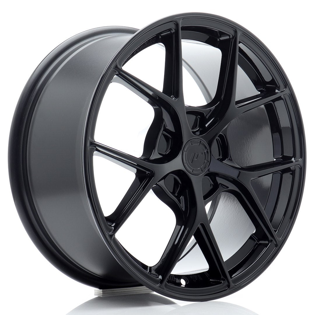 Japan Racing SL-01 Alloy Wheel 17" x 7" ET20, 21, 22, 23, 24, 25, 26, 27, 28, 29, 30, 31, 32, 33, 34, 35, 36, 37, 38, 39, 40 5x100, 5x105, 5x108, 5x110, 5x112, 5x114.3, 5x115, 5x118, 5x120 - Black