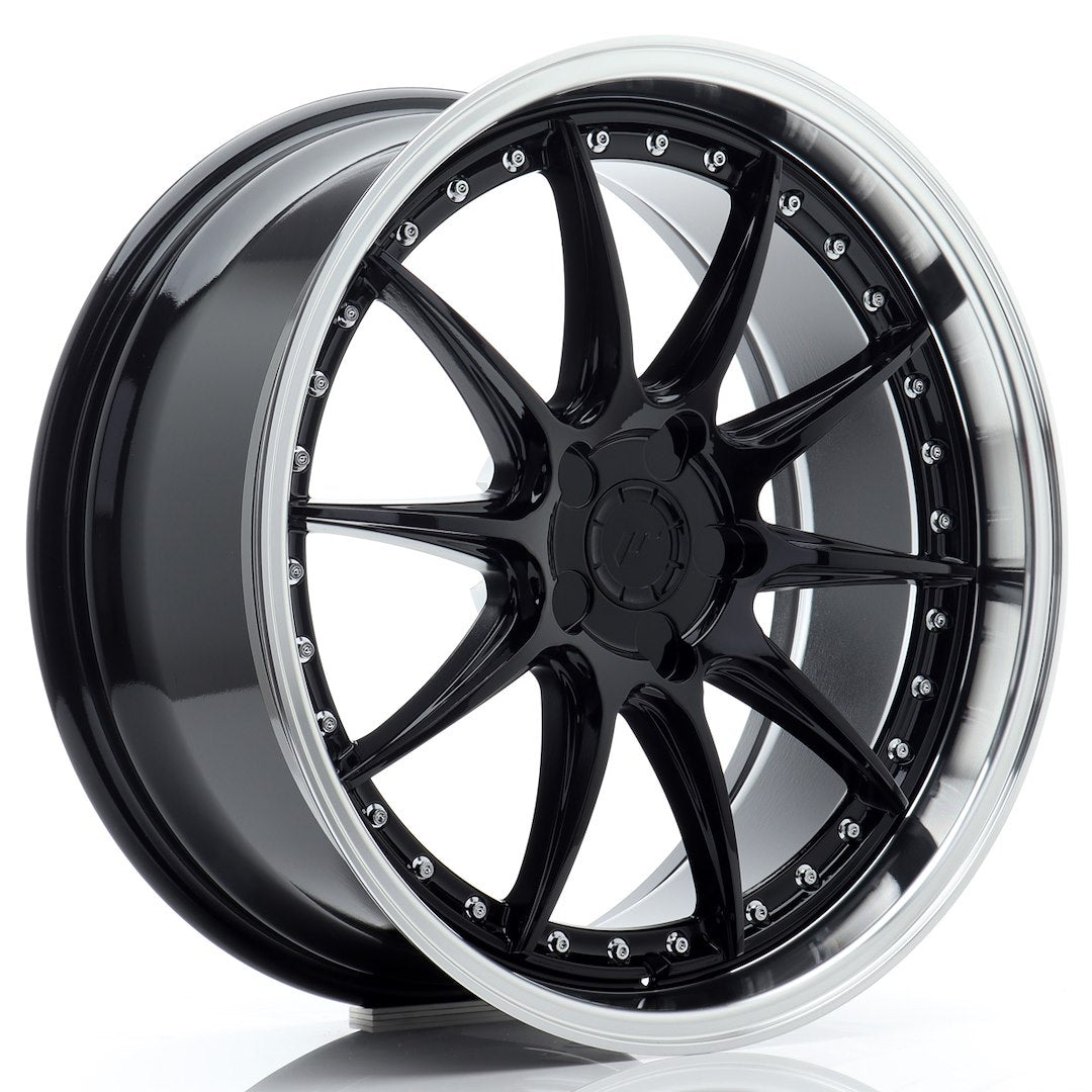 Japan Racing JR41 Alloy Wheel 19" x 8,5" ET15, 16, 17, 18, 19, 20, 21, 22, 23, 24, 25, 26, 27, 28, 29, 30, 31, 32, 33, 34, 35 5x100, 5x105, 5x108, 5x110, 5x112, 5x114.3, 5x115, 5x118, 5x120 - Black