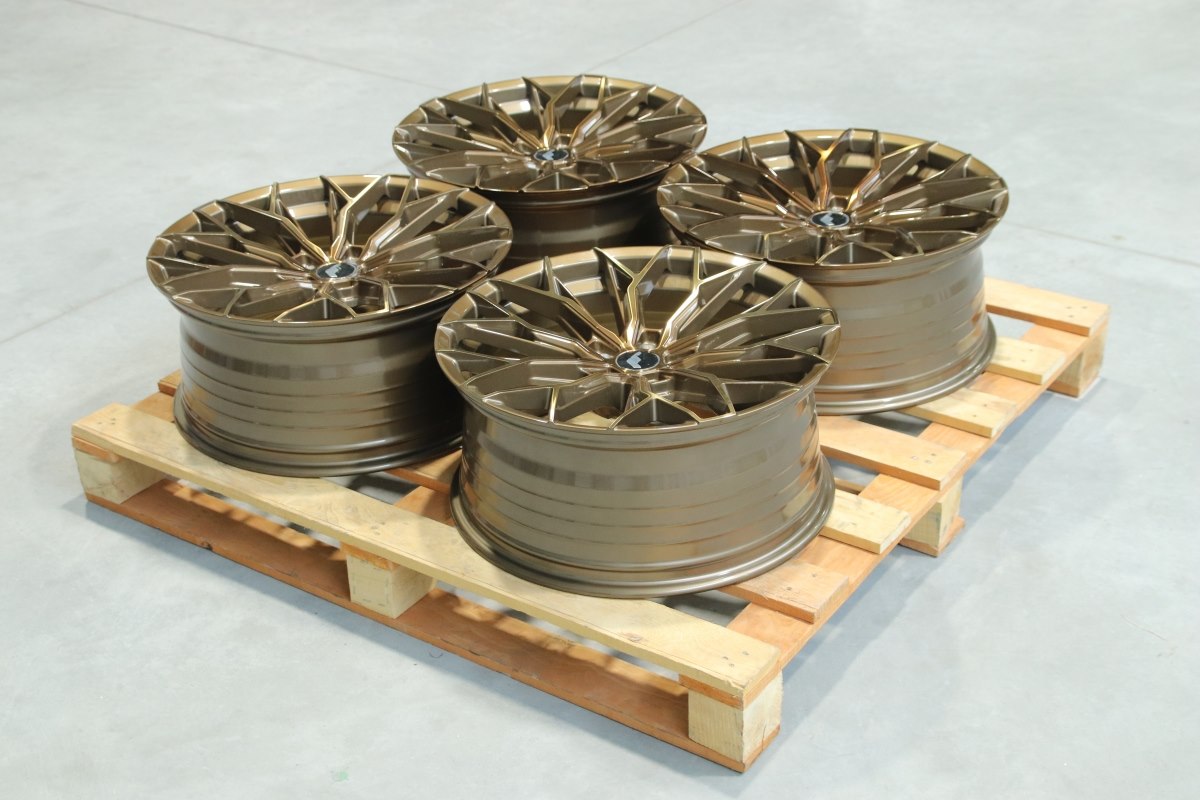 Japan Racing Complete Sets Alloy Wheel 20" x 9" ET20 5x114.3 - Bronze