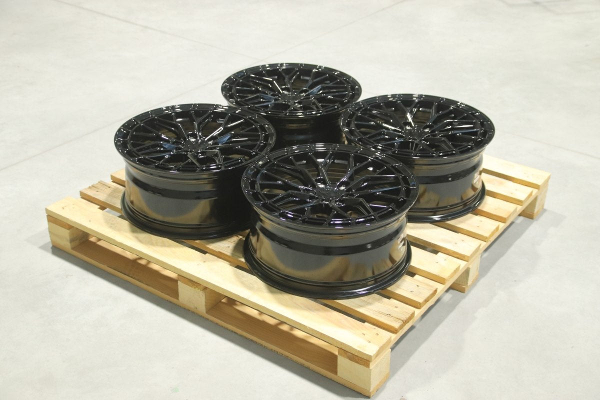 Japan Racing Complete Sets Alloy Wheel 18" x 8" ET32 5x108 - Black
