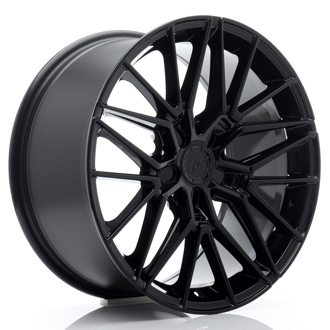 Japan Racing JR38 Alloy Wheel 18" x 9" ET20, 21, 22, 23, 24, 25, 26, 27, 28, 29, 30, 31, 32, 33, 34, 35, 36, 37, 38, 39, 40, 41, 42, 43, 44, 45 5x100, 5x105, 5x108, 5x110, 5x112, 5x114.3, 5x115, 5x118, 5x120 - Black