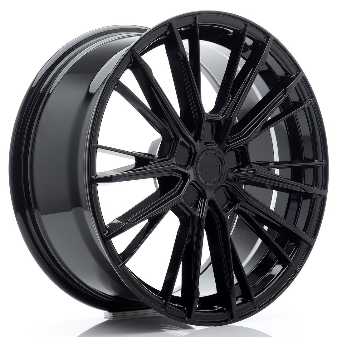 Japan Racing JR52 Alloy Wheel 18" x 8" ET20, 21, 22, 23, 24, 25, 26, 27, 28, 29, 30, 31, 32, 33, 34, 35, 36, 37, 38, 39, 40, 41, 42, 43, 44, 45 5x100, 5x105, 5x108, 5x110, 5x112, 5x114.3, 5x115, 5x118, 5x120 - Black