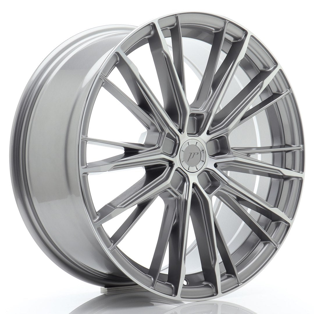 Japan Racing JR52 Alloy Wheel 19" x 8,5" ET20, 21, 22, 23, 24, 25, 26, 27, 28, 29, 30, 31, 32, 33, 34, 35, 36, 37, 38, 39, 40, 41, 42, 43, 44, 45 5x108, 5x110, 5x112, 5x114.3, 5x115, 5x118, 5x120 - Silver