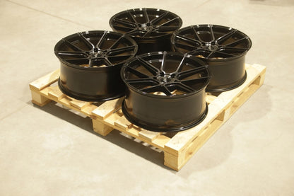 Japan Racing Complete Sets Alloy Wheel 20" x 9" ET29 5x130 - Black