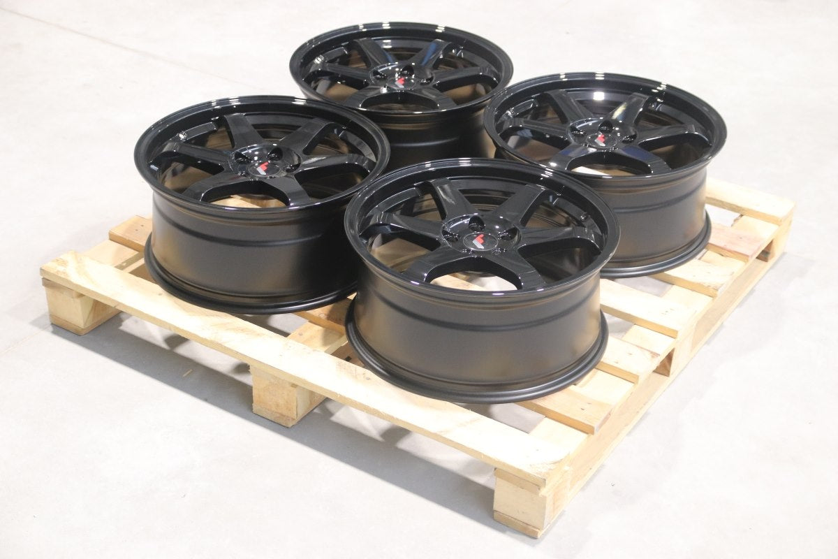 Japan Racing Complete Sets Alloy Wheel 19" x 8,5" ET42 5x112 - Black