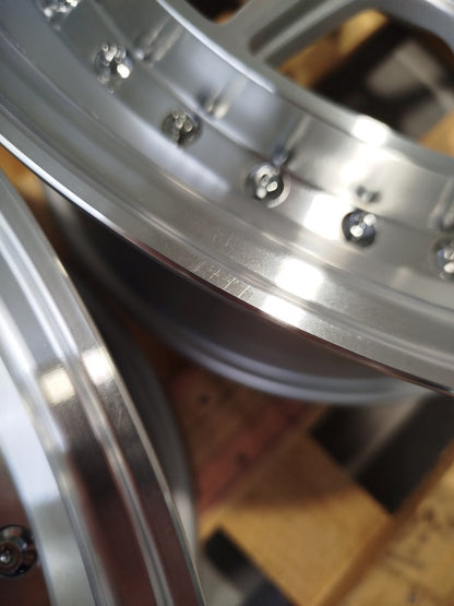 Japan Racing Complete Sets Alloy Wheel 18" x 8,5" ET35 5x110 - Silver