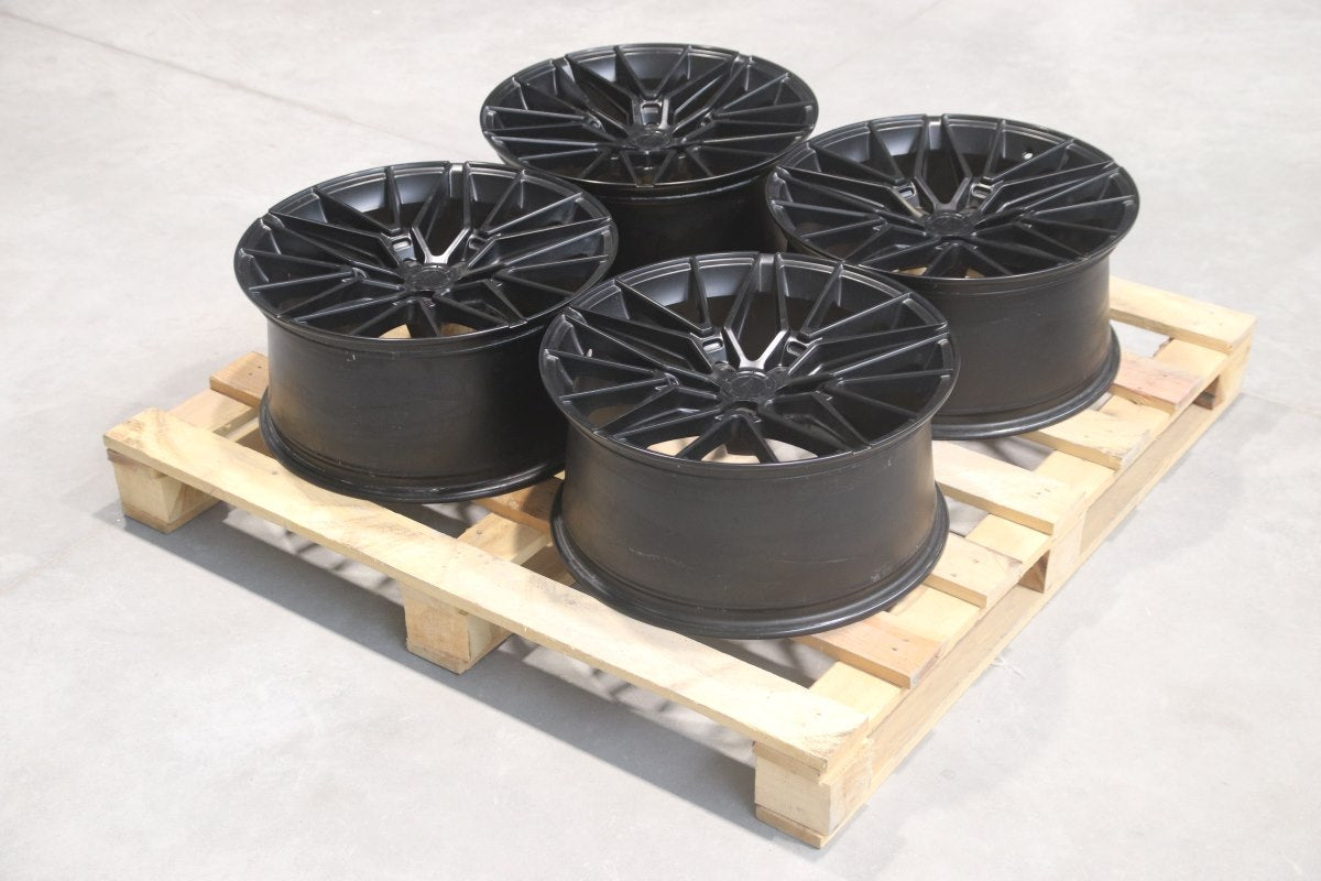Japan Racing Complete Sets Alloy Wheel 19" x 9" ET20 5x112 - Matt Black