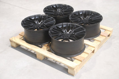 Japan Racing Complete Sets Alloy Wheel 19" x 9" ET20 5x112 - Matt Black
