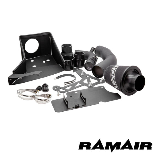 Ramair Performance Intake Induction Air Filter Kit For Audi TT 2.0 TFSI Black