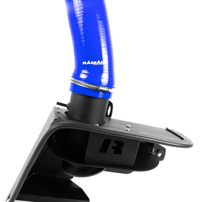 Ramair Blue Ramair Air Filter & Heat Shield Intake Kit Blue Intake Hose VW MK7 Golf GTI & R, Audi A3, S3 8V, Seat Leon Cupra 280 & Skoda Octavia RS