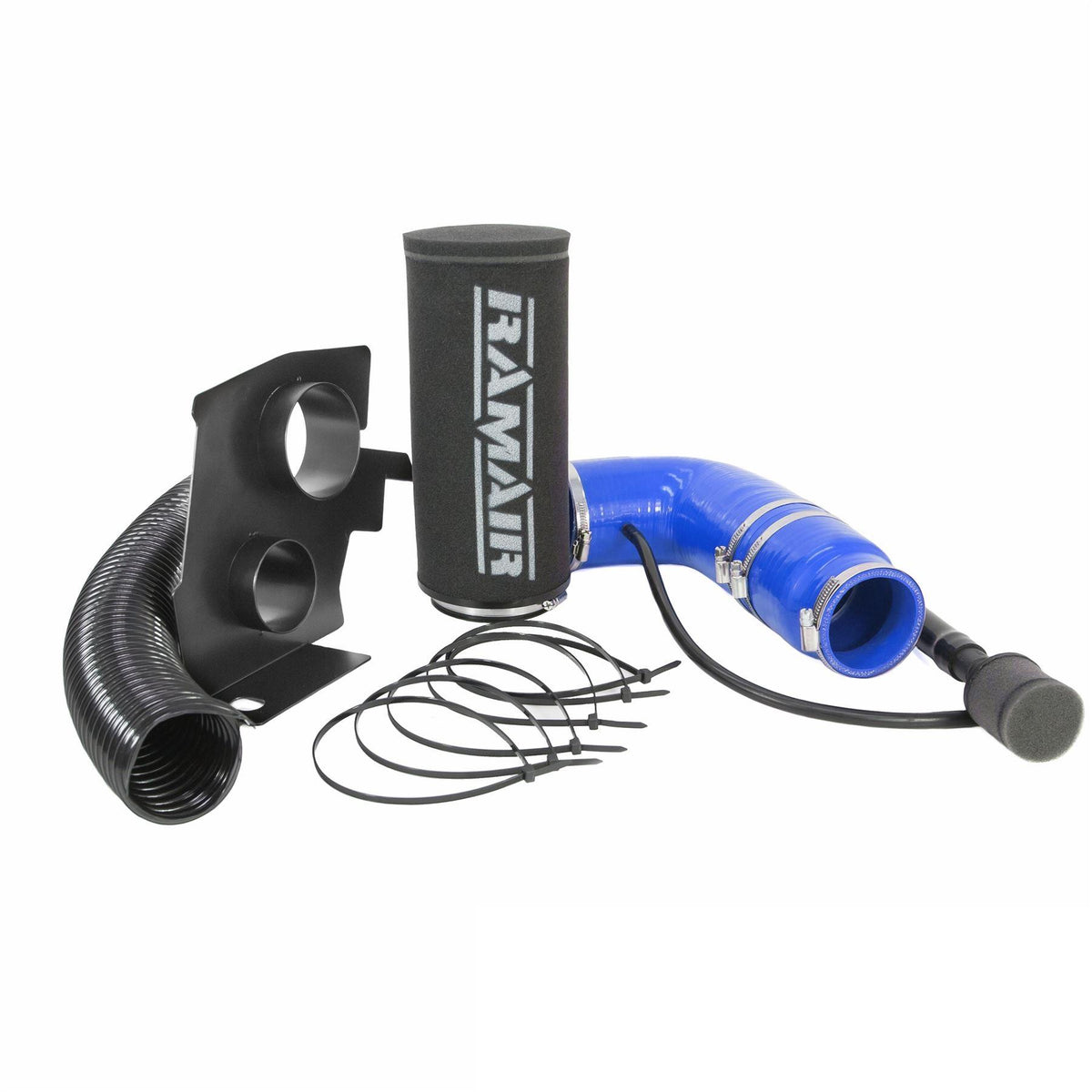 Ramair Blue Ramair Air Filter Induction Intake Kit for Citroen DS3 & DS4 1.2 THP & VTI 110/130 & Peugeot 208 & 308 1.2 THP 110/130