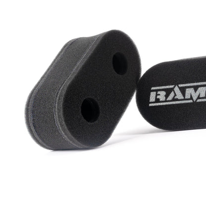 Ramair 2x Foam Carb Sock Air Filters - Weber DCOE