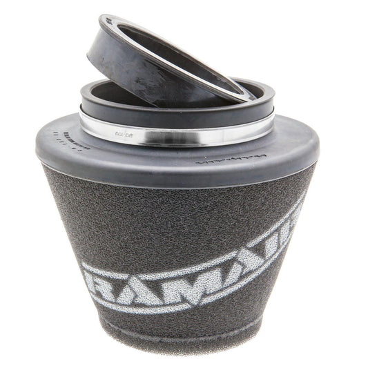 Ramair Cone air filter - Universal - 70/76/80/85/90mm ID Neck - Length 130mm