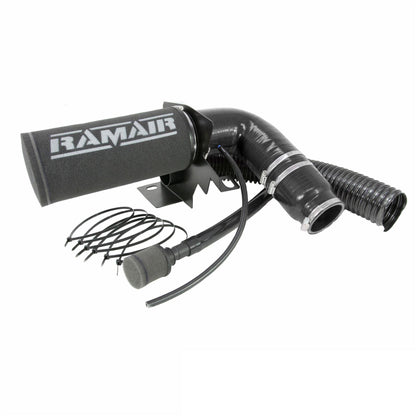 Ramair Black Ramair Air Filter Induction Intake Kit for Citroen DS3 & DS4 1.2 THP & VTI 110/130 & Peugeot 208 & 308 1.2 THP 110/130