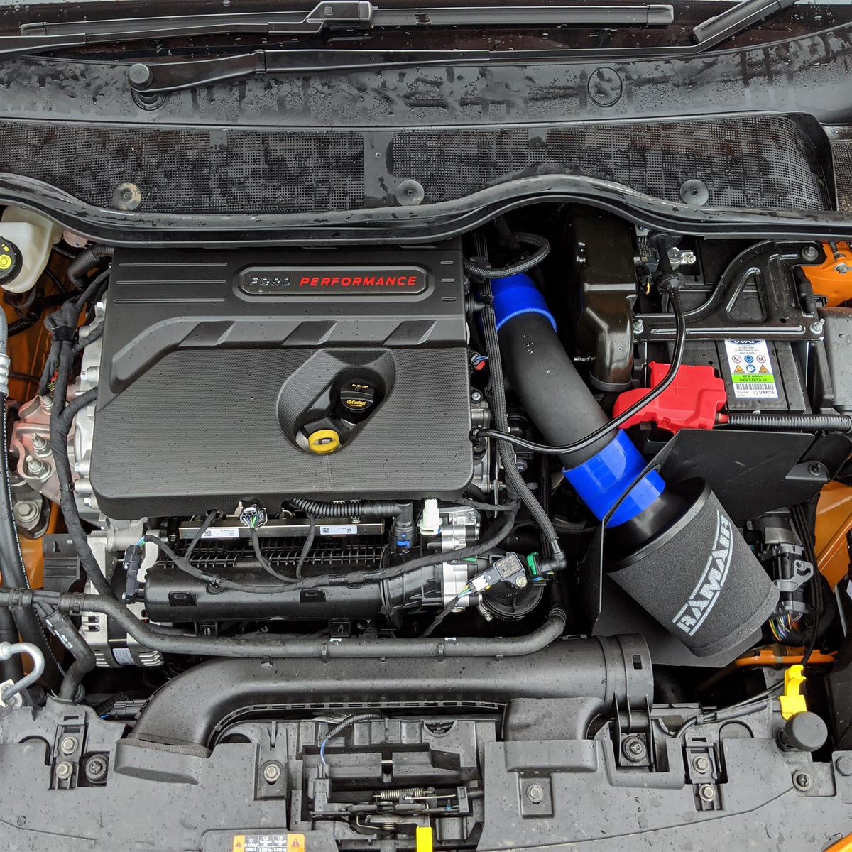 Ramair Blue Ramair Air Filter Induction Intake Kit for Ford Fiesta ST MK8 1.5 Ecoboost