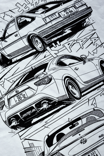 T-shirt Petrolheart hachiroku