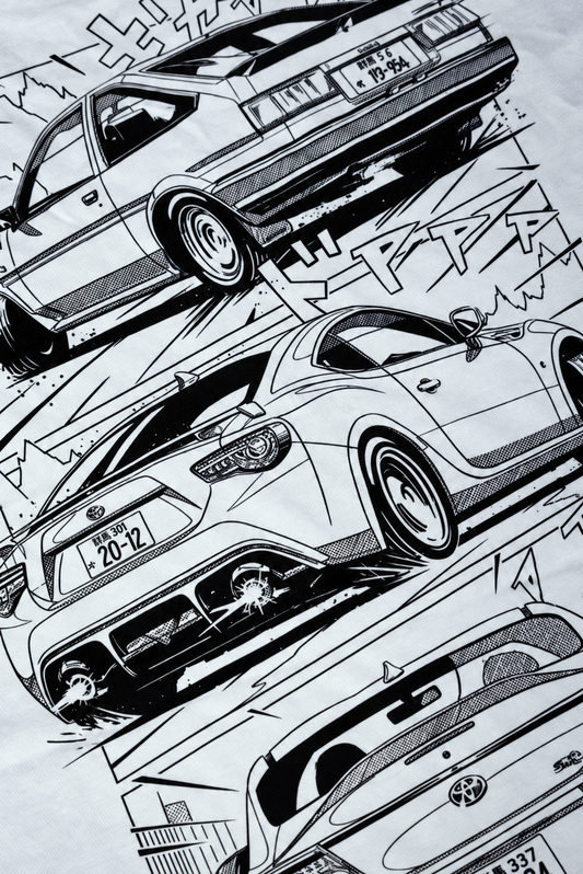 T-shirt Petrolheart hachiroku