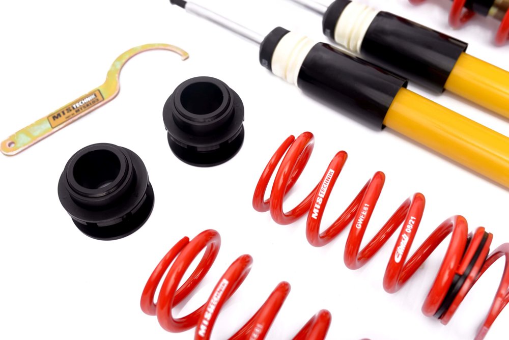 MTS Technik coilover suspension Audi A3 (8V)